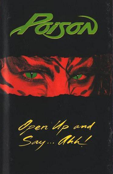 Poison-Open Up And Say ...Ahh! Cassette