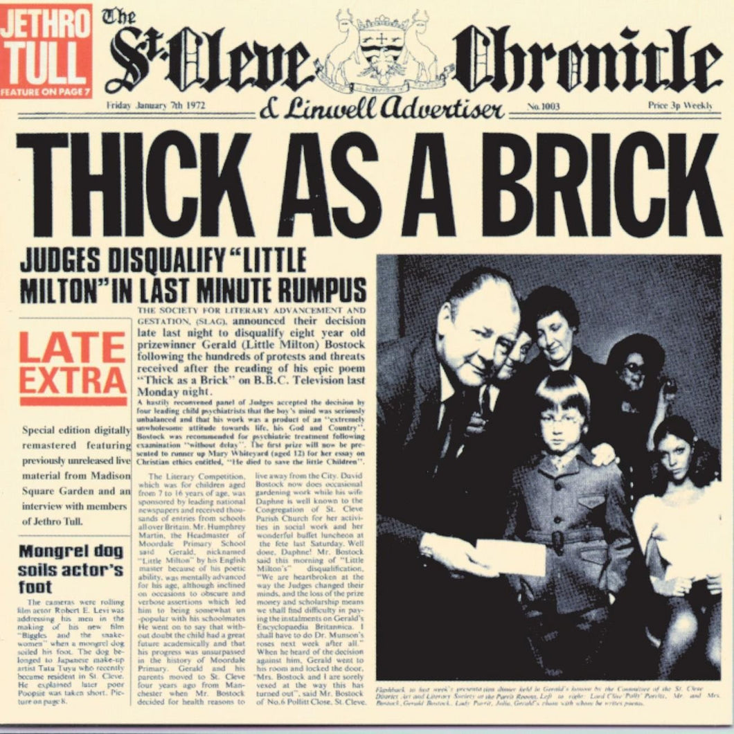 Jethro Tull-Thick as a Brick LP