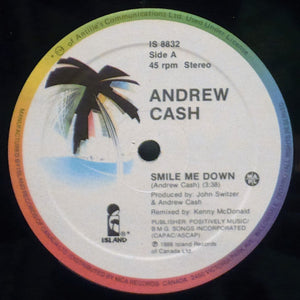 Andrew Cash-Smile Me Down 12" Single (Sealed)