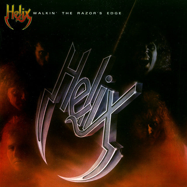 Helix-Walkin' The Razor's Edge LP