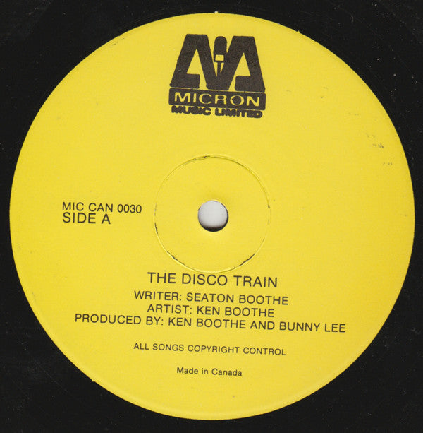 Ken Boothe-The Disco Train / Now You Come Running Back 12